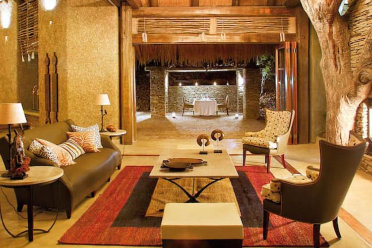 Lounge by the fire